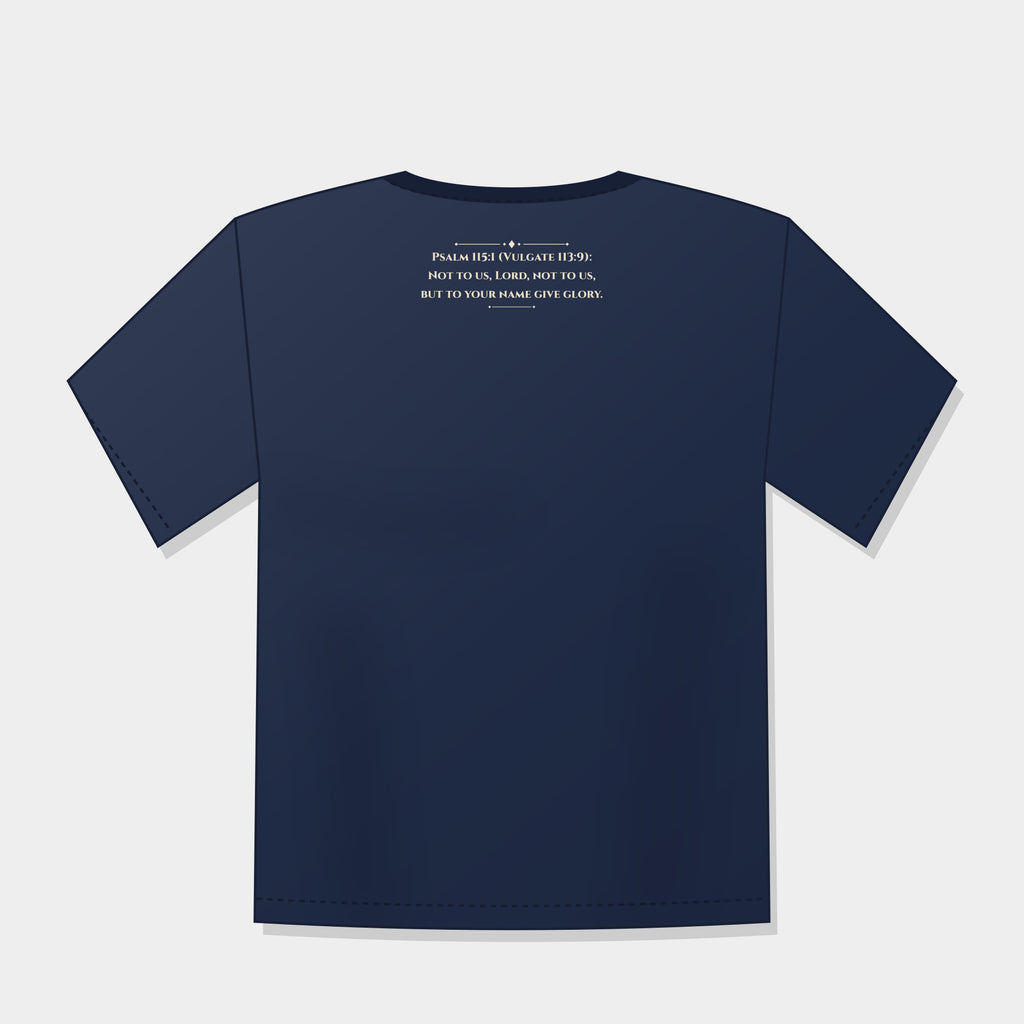 Non Nobis Domine Two-Sided T-Shirt – Psalm 115 on Back